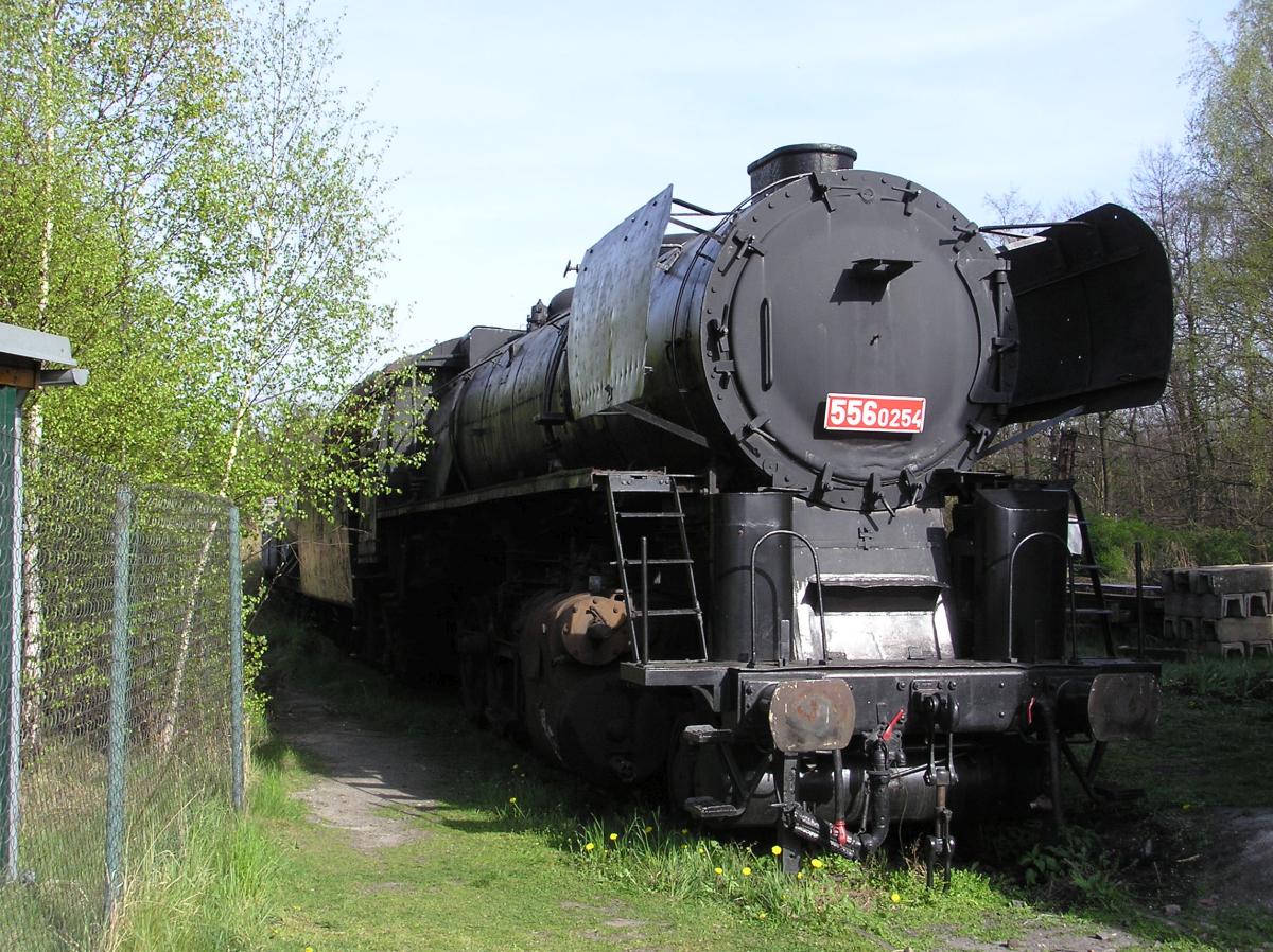 Parní lokomotiva 556.0254 štokr - foto 183
