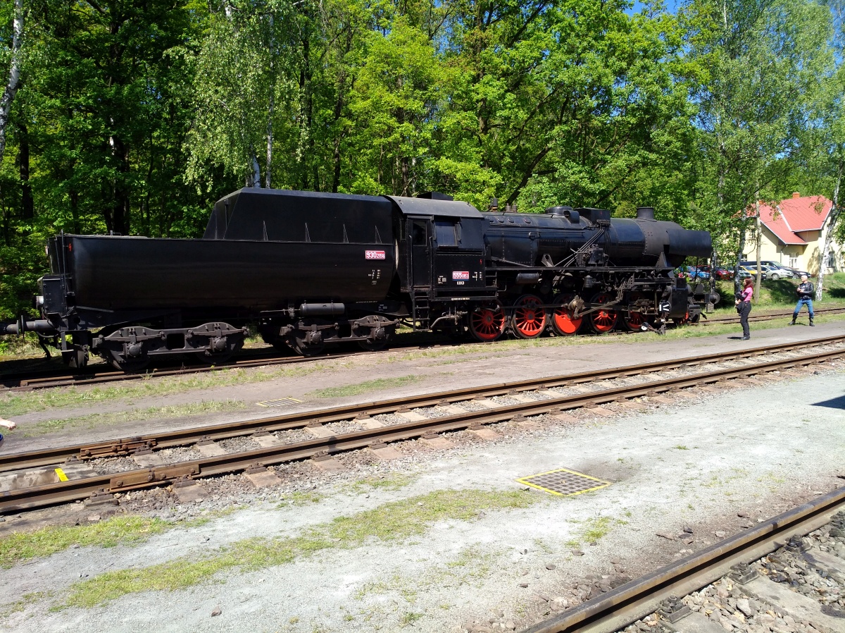 Parní lokomotiva 555.0153 - foto 501
